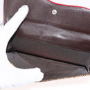 Christian Dior Trotter Canvas Saddle Long Wallet Rasta Color Auth fm4944-12