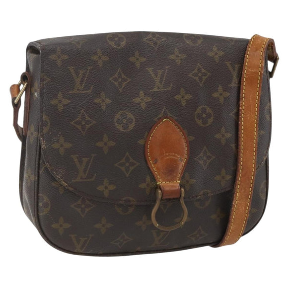 LOUIS VUITTON Monogram Saint Cloud GM Shoulder Bag M51242 LV Auth fm4946