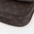 LOUIS VUITTON Monogram Saint Cloud GM Shoulder Bag M51242 LV Auth fm4946-15