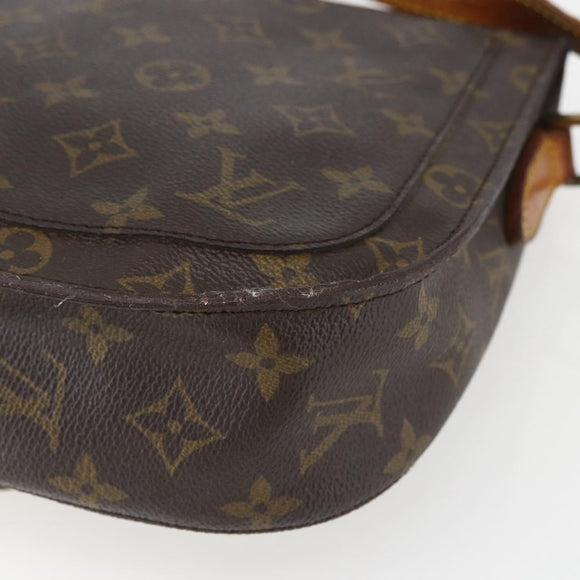 LOUIS VUITTON Monogram Saint Cloud GM Shoulder Bag M51242 LV Auth fm4946