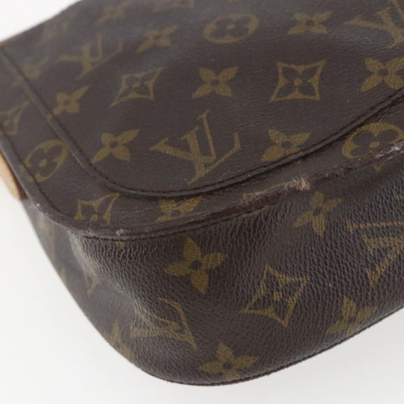 LOUIS VUITTON Monogram Saint Cloud GM Shoulder Bag M51242 LV Auth fm4946