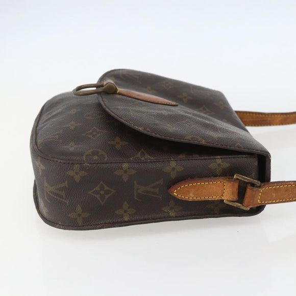 LOUIS VUITTON Monogram Saint Cloud GM Shoulder Bag M51242 LV Auth fm4946