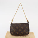 LOUIS VUITTON Monogram Mini Pochette Accessoires Pouch M58009 LV Auth fm4950-12