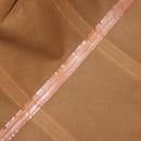 CELINE Macadam Canvas Boston Bag PVC Leather Brown Gold Auth fm4953-18