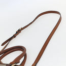 BURBERRY Nova Check Hand Bag PVC 2way Beige Gold Auth fm4955-14