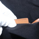 BURBERRY Nova Check Hand Bag PVC 2way Beige Gold Auth fm4955-12