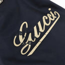 GUCCI Tote Bag Nylon Navy Silver 169943 Auth fm4956-10