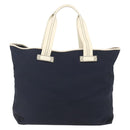 GUCCI Tote Bag Nylon Navy Silver 169943 Auth fm4956-2