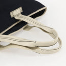 GUCCI Tote Bag Nylon Navy Silver 169943 Auth fm4956-7