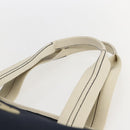 GUCCI Tote Bag Nylon Navy Silver 169943 Auth fm4956-8