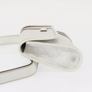 GUCCI GG Supreme Sherry Line Waist bag PVC White Gold 152597 Auth fm4959-5