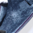 GUCCI GG Supreme Sherry Line Clutch Bag PVC Red Navy 84 014 2125 28 Auth fm4960-13