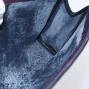 GUCCI GG Supreme Sherry Line Clutch Bag PVC Red Navy 84 014 2125 28 Auth fm4960-14