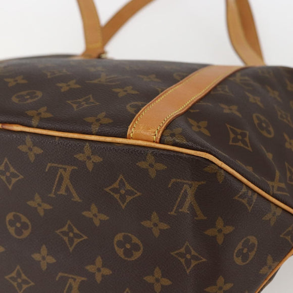 LOUIS VUITTON Monogram Sac Shopping Tote Bag M51108 LV Auth fm4961