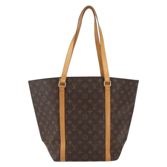 LOUIS VUITTON Monogram Sac Shopping Tote Bag M51108 LV Auth fm4961