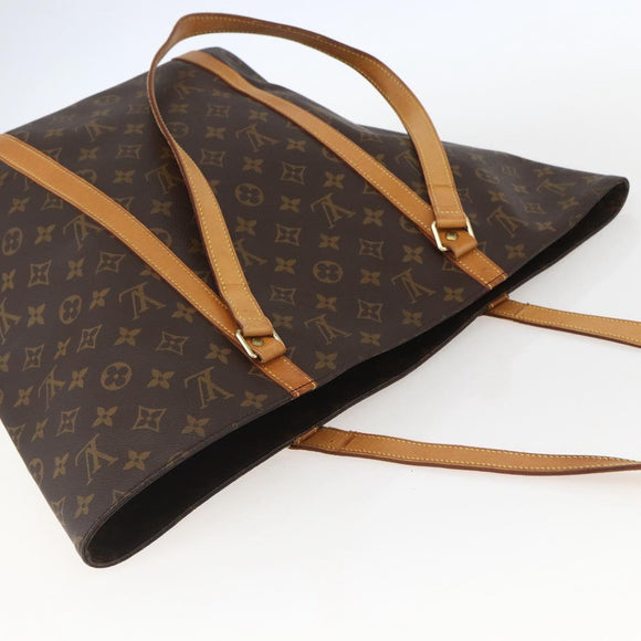 LOUIS VUITTON Monogram Sac Shopping Tote Bag M51108 LV Auth fm4961