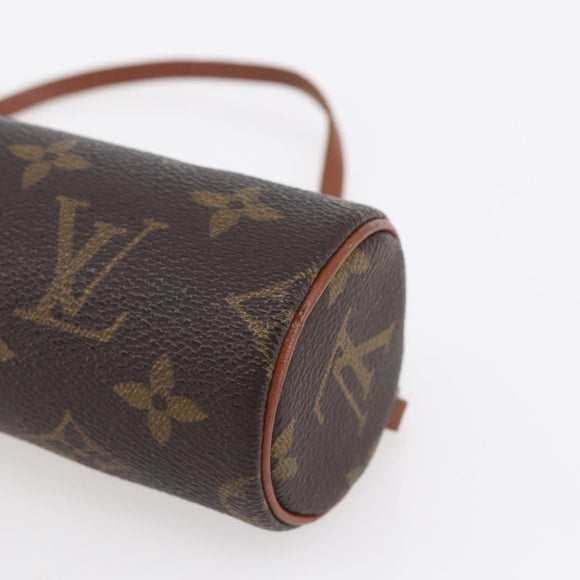 LOUIS VUITTON Monogram Papillon Pouch LV Auth fm4965
