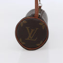 LOUIS VUITTON Monogram Papillon Pouch LV Auth fm4965-3