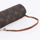 LOUIS VUITTON Monogram Papillon Pouch LV Auth fm4965-7
