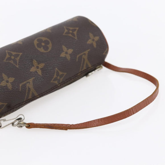 LOUIS VUITTON Monogram Papillon Pouch LV Auth fm4965