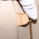 LOUIS VUITTON Monogram Vernis Bucket GM Shoulder Bag Beige LV Auth fm4967-12