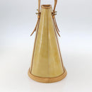 LOUIS VUITTON Monogram Vernis Bucket GM Shoulder Bag Beige LV Auth fm4967-4