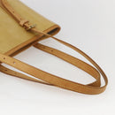 LOUIS VUITTON Monogram Vernis Bucket GM Shoulder Bag Beige LV Auth fm4967-7