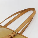 LOUIS VUITTON Monogram Vernis Bucket GM Shoulder Bag Beige LV Auth fm4967-8