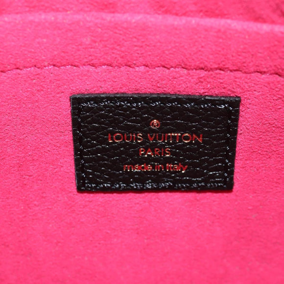 LOUIS VUITTON Monogram Teddy Neverfull MM Tote Bag Black M56960 LV Auth fm4970SM