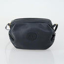 GUCCI GG Canvas Shoulder Bag Leather 6 Set Beige Black Navy Auth fm4975-12