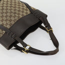 GUCCI GG Canvas Web Sherry Line Shoulder Bag 5 Set Beige Red Auth fm4976-16