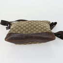 GUCCI GG Canvas Web Sherry Line Shoulder Bag 5 Set Beige Red Auth fm4976-22