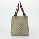 GUCCI GG Canvas Web Sherry Line Shoulder Bag 5 Set Beige Red Auth fm4976-3