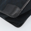 GUCCI GG Canvas Tote Bag Black Silver 000 0855 Auth fm4978-16