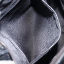 GUCCI GG Canvas Tote Bag Black Silver 000 0855 Auth fm4978-21