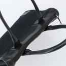 GUCCI GG Canvas Tote Bag Black Silver 000 0855 Auth fm4978-6