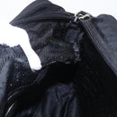 PRADA Shoulder Bag Nylon Black Silver Auth fm4979-22