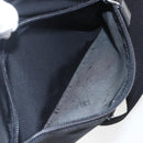 PRADA Shoulder Bag Nylon Black Silver Auth fm4979-25