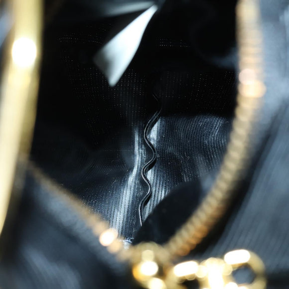 CELINE Macadam Canvas Clutch Bag PVC Leather 4 Set Beige White Auth fm4984