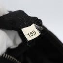 PRADA Tote Bag Nylon Leather Black Silver Auth fm4986-22