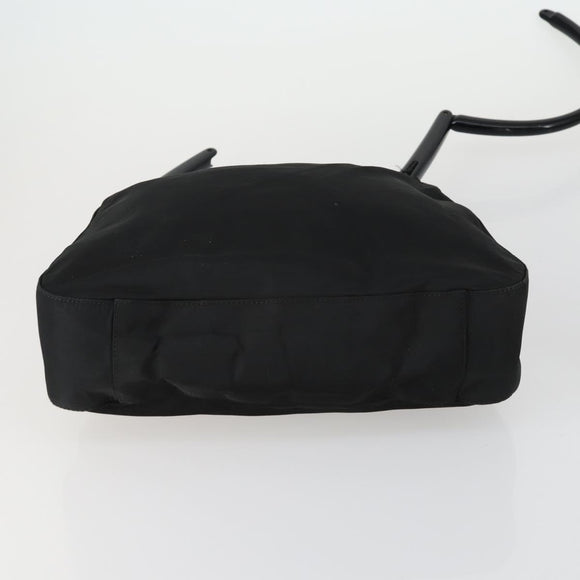 PRADA Hand Bag Nylon Canvas 6 Set Black Beige Red Auth fm4988