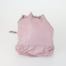 PRADA Hand Bag Nylon Canvas 6 Set Black Beige Red Auth fm4988-18