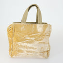 PRADA Hand Bag Nylon Canvas 6 Set Black Beige Red Auth fm4988-2