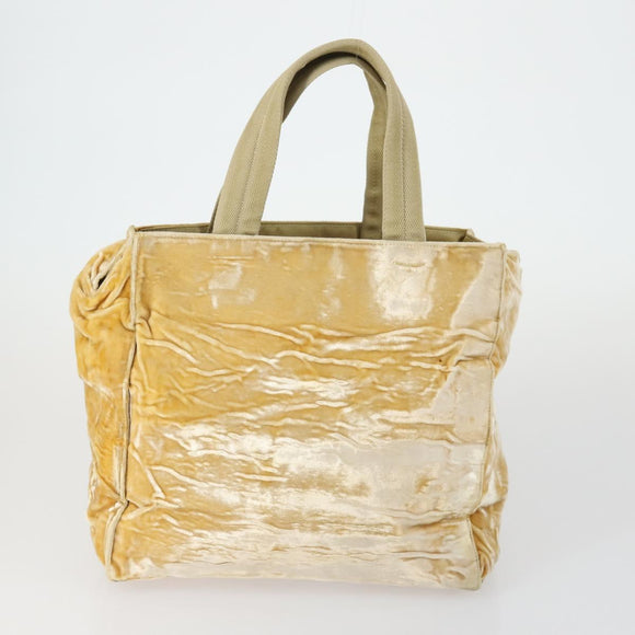 PRADA Hand Bag Nylon Canvas 6 Set Black Beige Red Auth fm4988