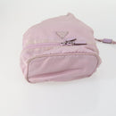 PRADA Hand Bag Nylon Canvas 6 Set Black Beige Red Auth fm4988-20