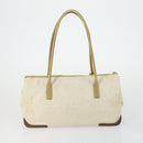 PRADA Hand Bag Nylon Canvas 6 Set Black Beige Red Auth fm4988-23