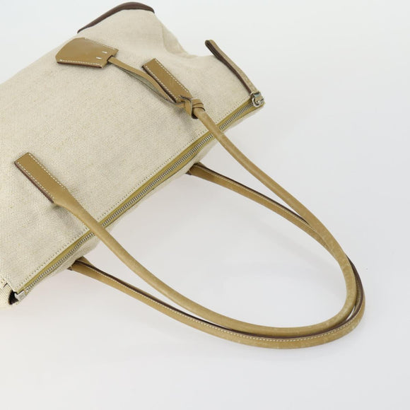 PRADA Hand Bag Nylon Canvas 6 Set Black Beige Red Auth fm4988