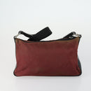 PRADA Hand Bag Nylon Canvas 6 Set Black Beige Red Auth fm4988-28