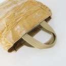 PRADA Hand Bag Nylon Canvas 6 Set Black Beige Red Auth fm4988-4