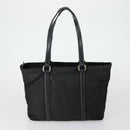 PRADA Hand Bag Nylon Canvas 6 Set Black Beige Red Auth fm4988-8